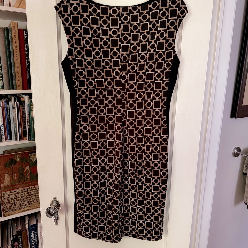 Lauren by Ralph Lauren dress. Neutrals. Great for work or party. 14P